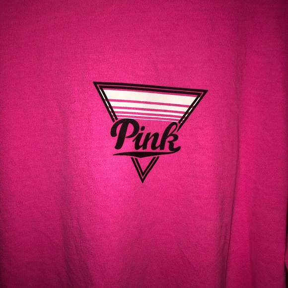 Victoria Secret PINK Size Small Pink Long Sleeve - Picture 2 of 8